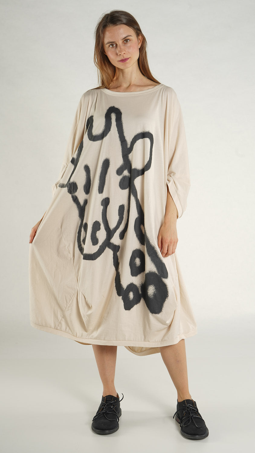 PRE-ORDER Rundholz Mainline Dress Marshmallow Print