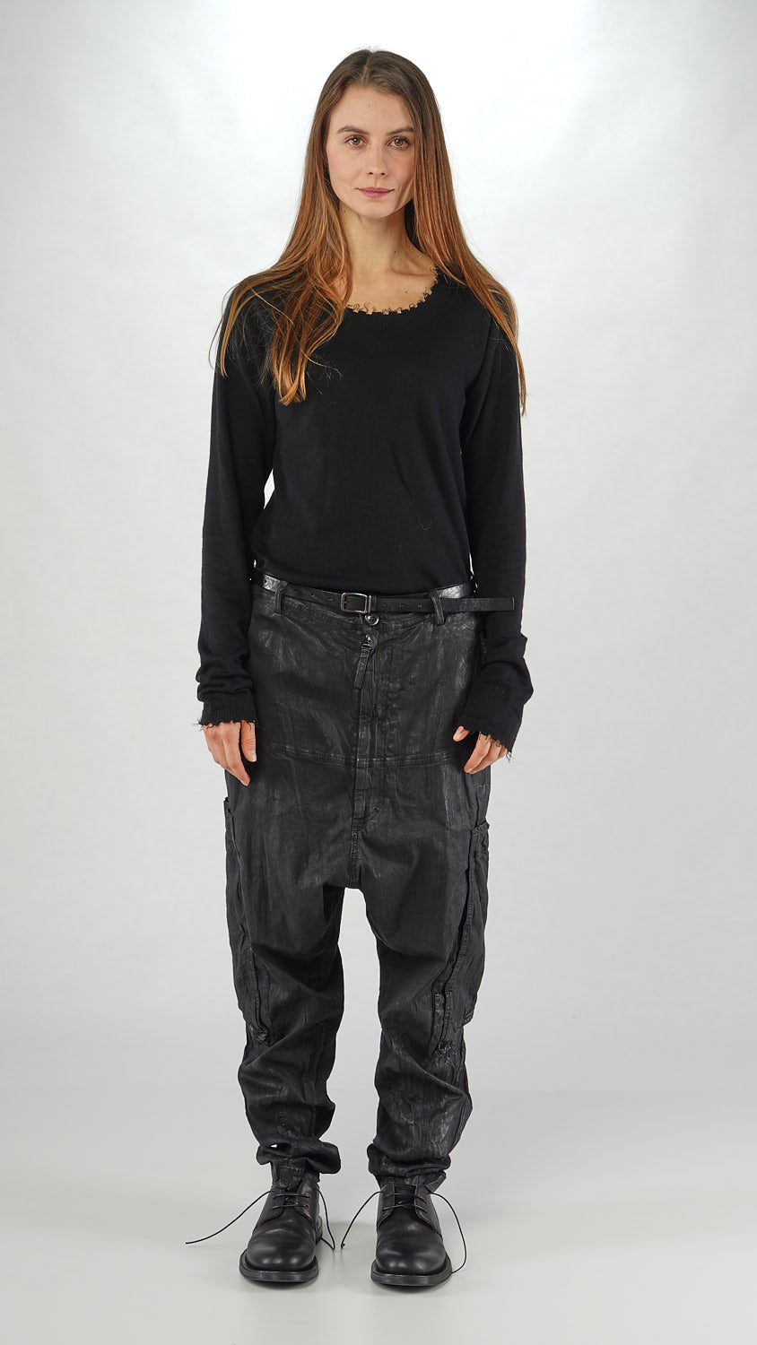 Rundholz Mainline Trousers Black Gloss