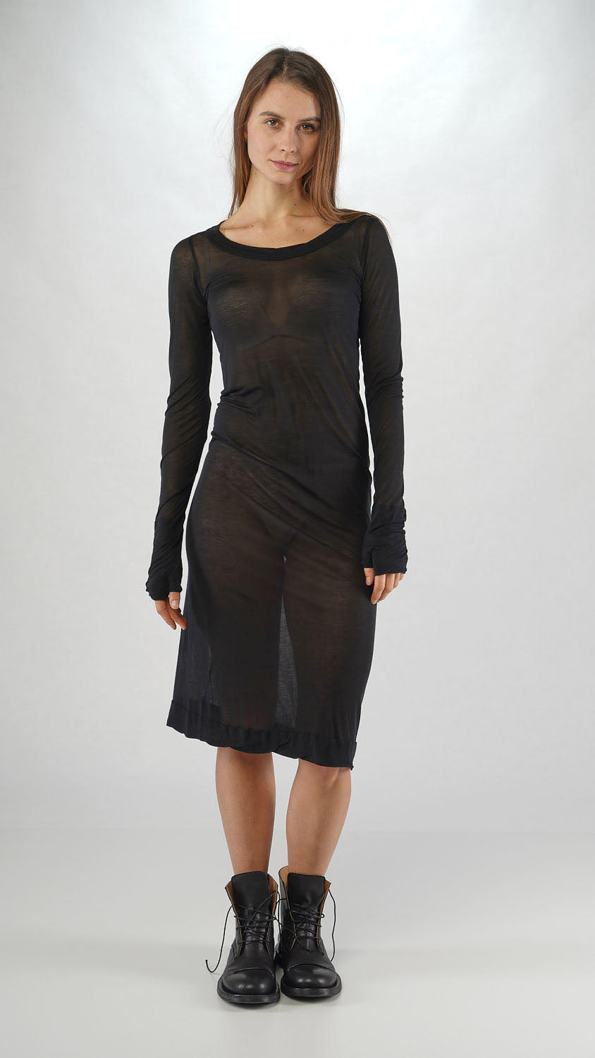Rundholz Mainline Dress Bone Black Print