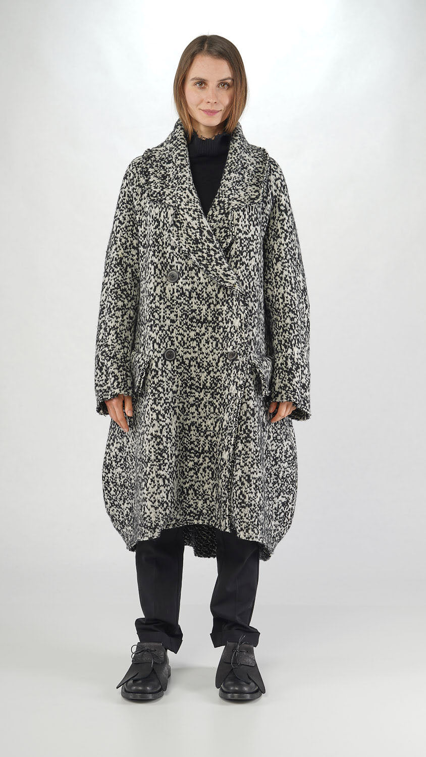 PRE-ORDER Rundholz Mainline Coat Bone Jacquard