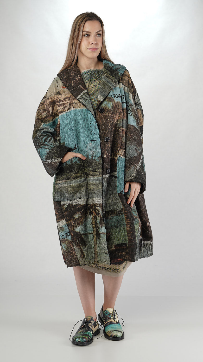 Rundholz DIP Coat Bermuda Print 3