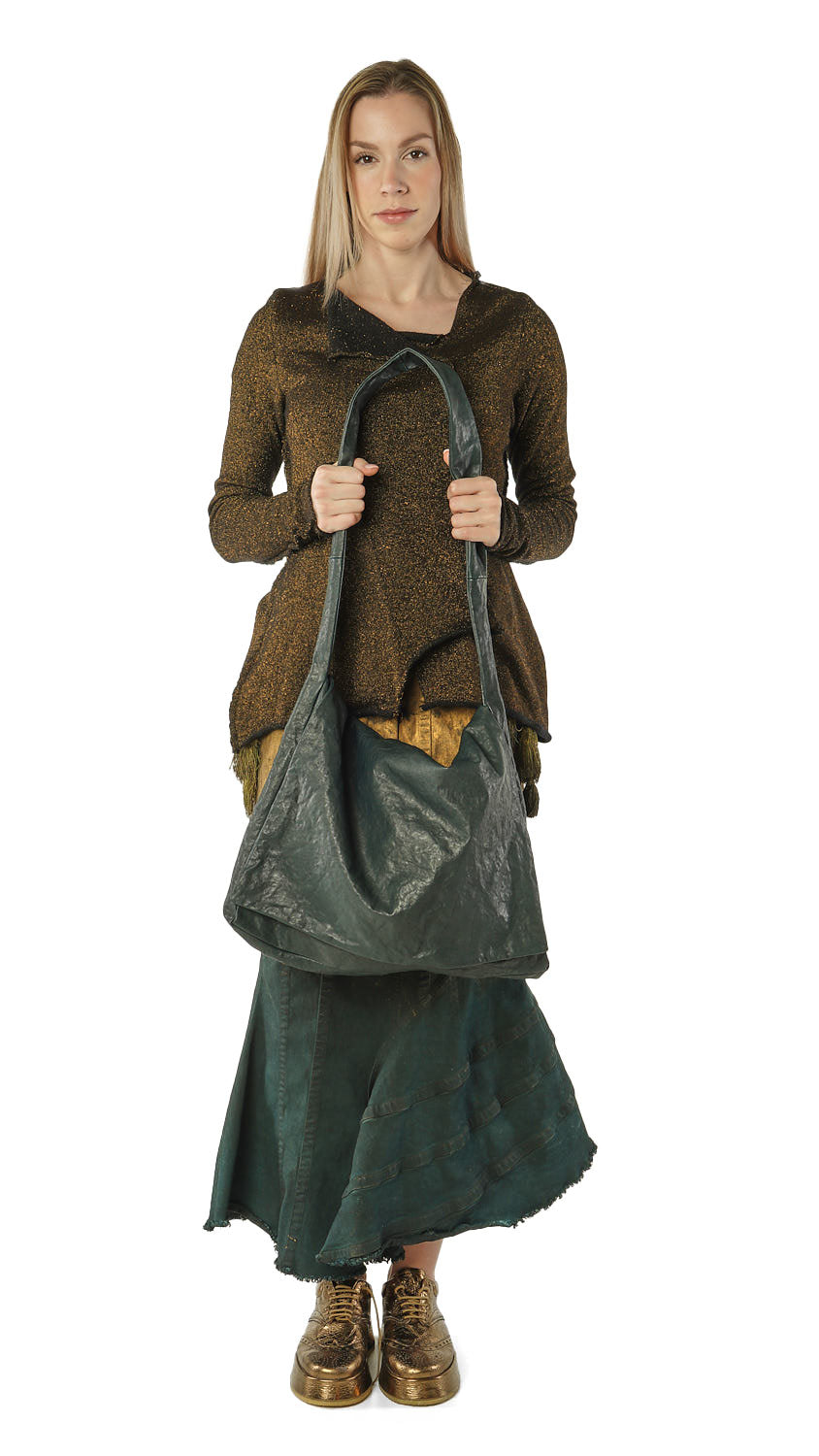 PRE-ORDER Rundholz Mainline Leather Bag Petrol