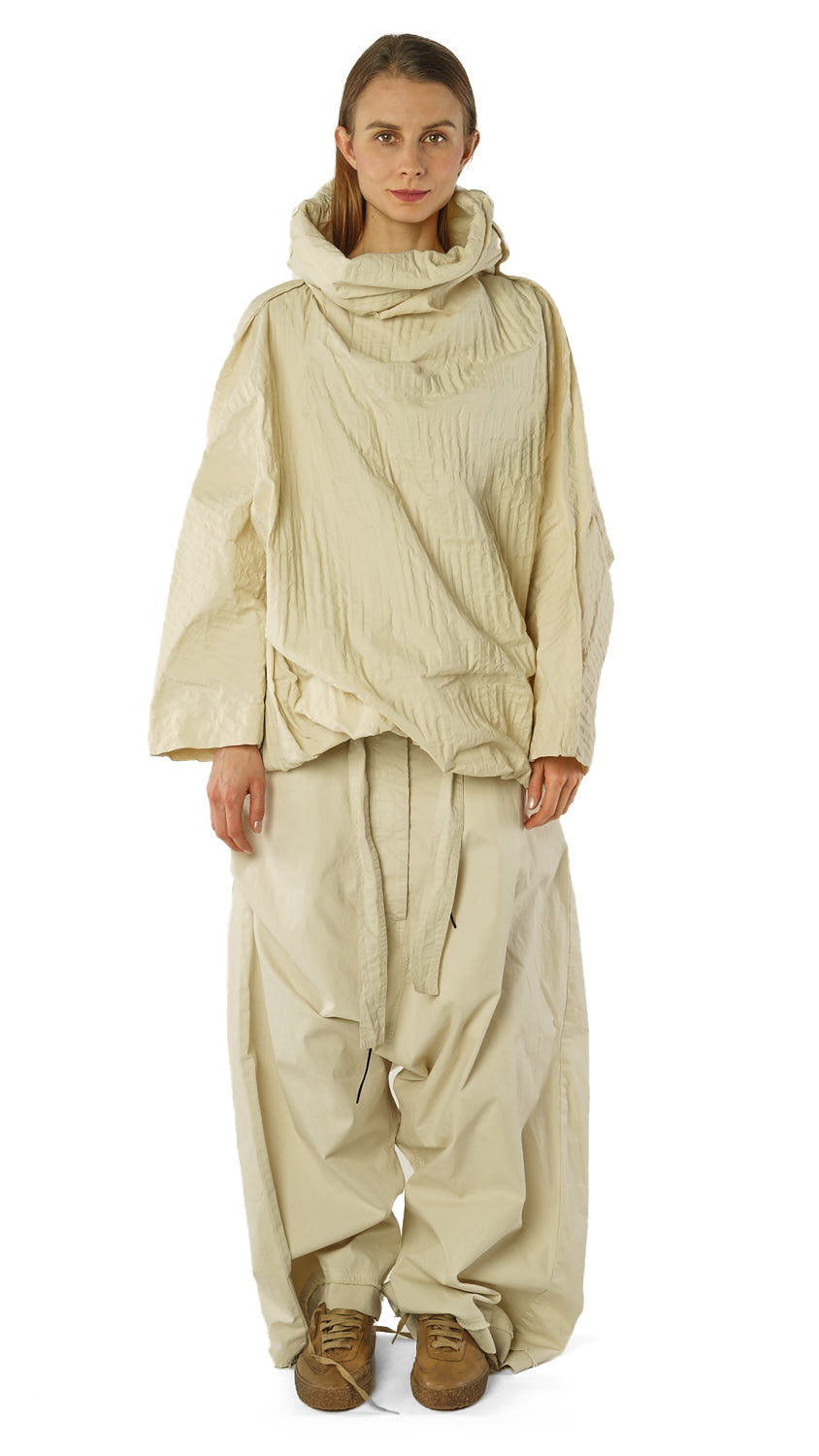 PRE-ORDER Rundholz DIP Pullover Ivory 3D Optic