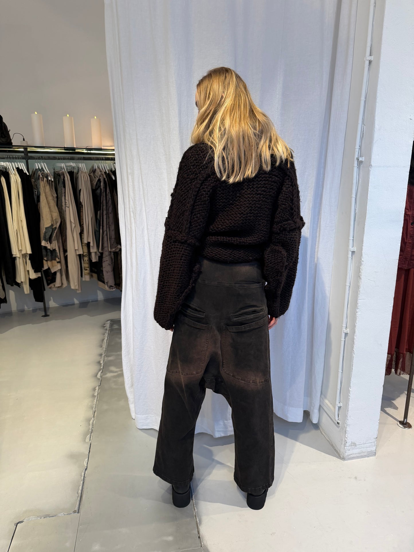 Rundholz DIP Jeans Brown Dye