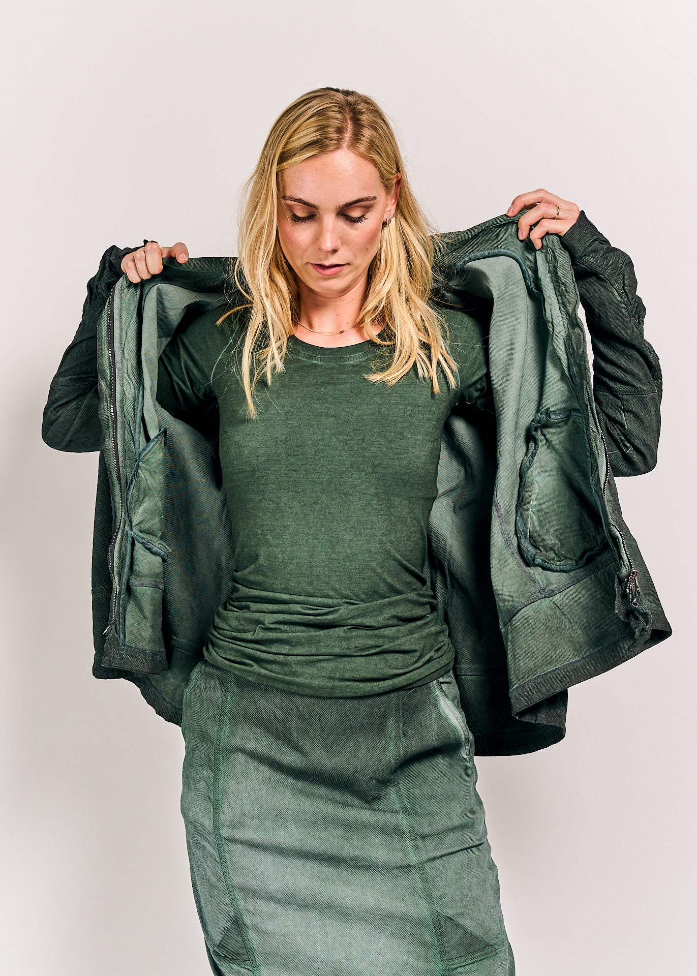 Rundholz DIP Jacket Pine Cloud