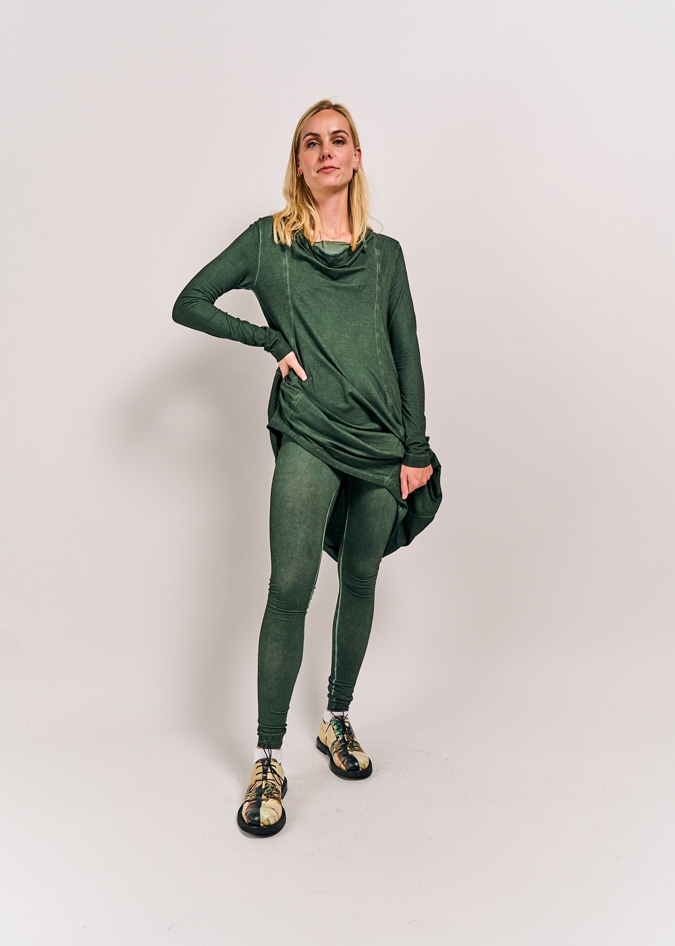 Rundholz DIP Legging Pine Cloud
