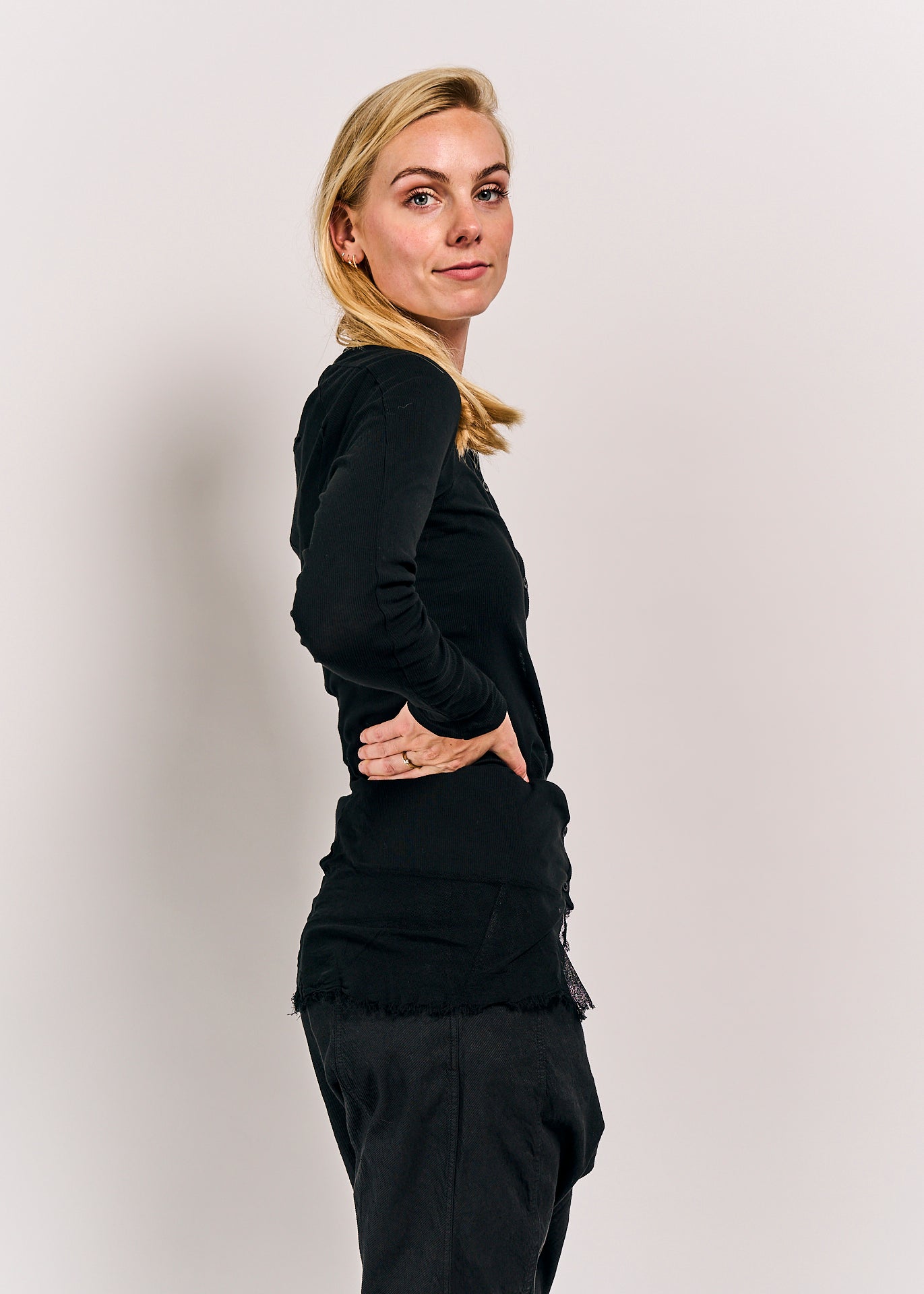 Rundholz DIP Cardigan Black