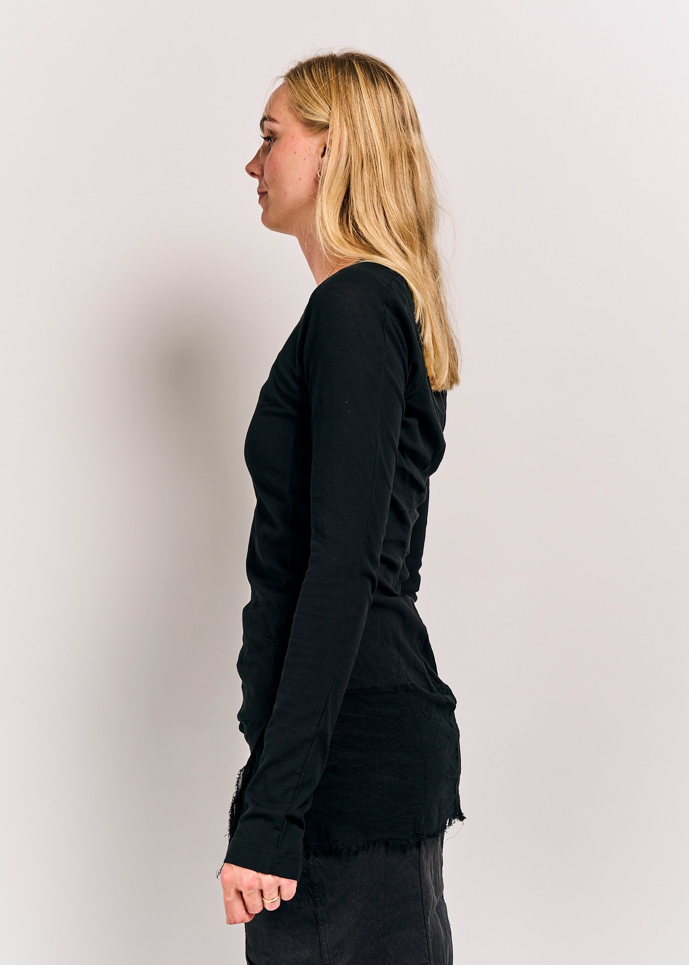 Rundholz DIP Shirt Black