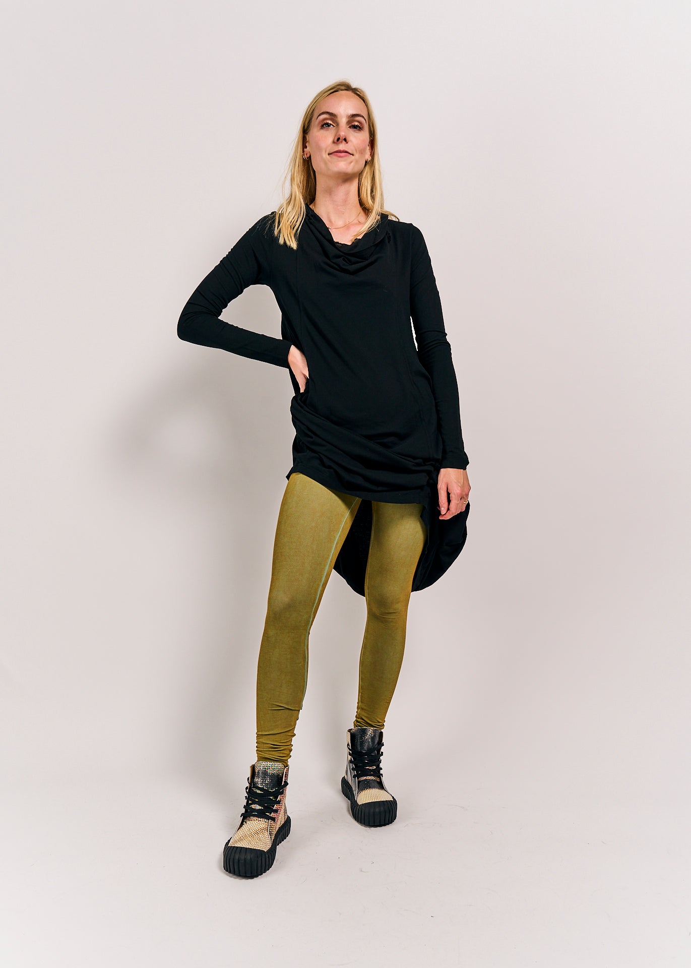 Rundholz DIP Legging Lagoon Cloud