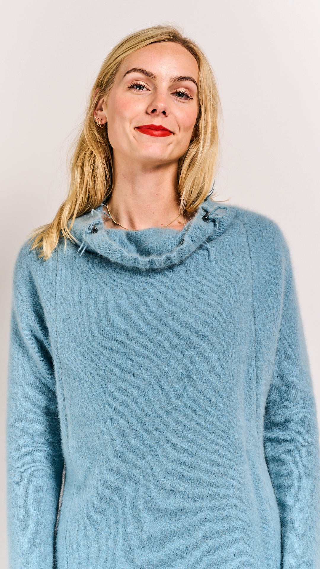 Rundholz DIP Fox Pullover Lagoon