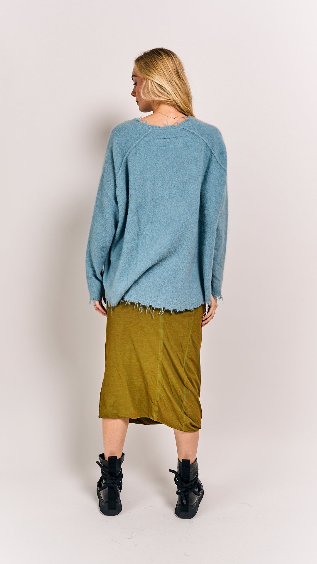 Rundholz DIP Fox Pullover Lagoon