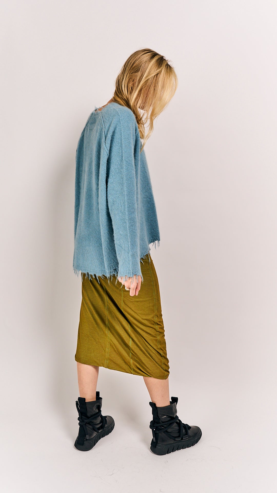 Rundholz DIP Fox Pullover Lagoon