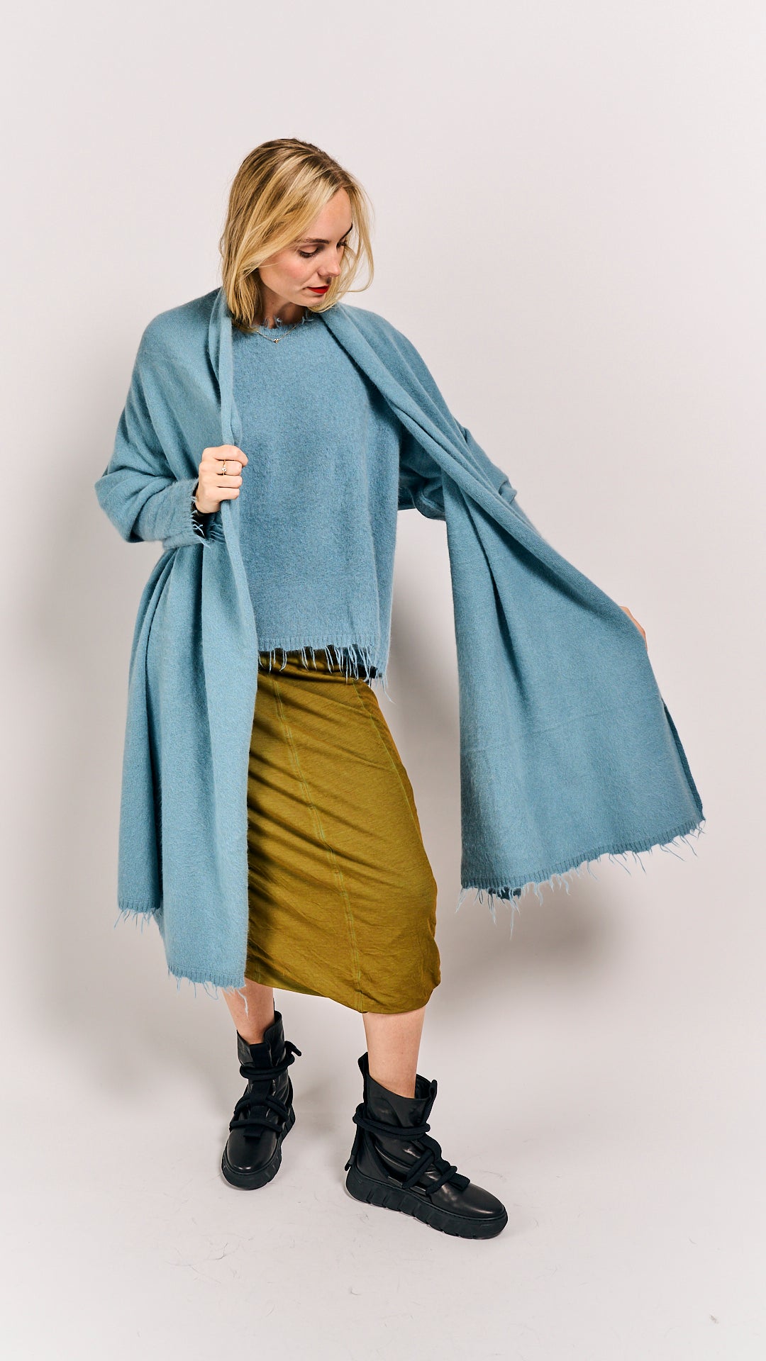 Rundholz DIP Fox Shawl Lagoon