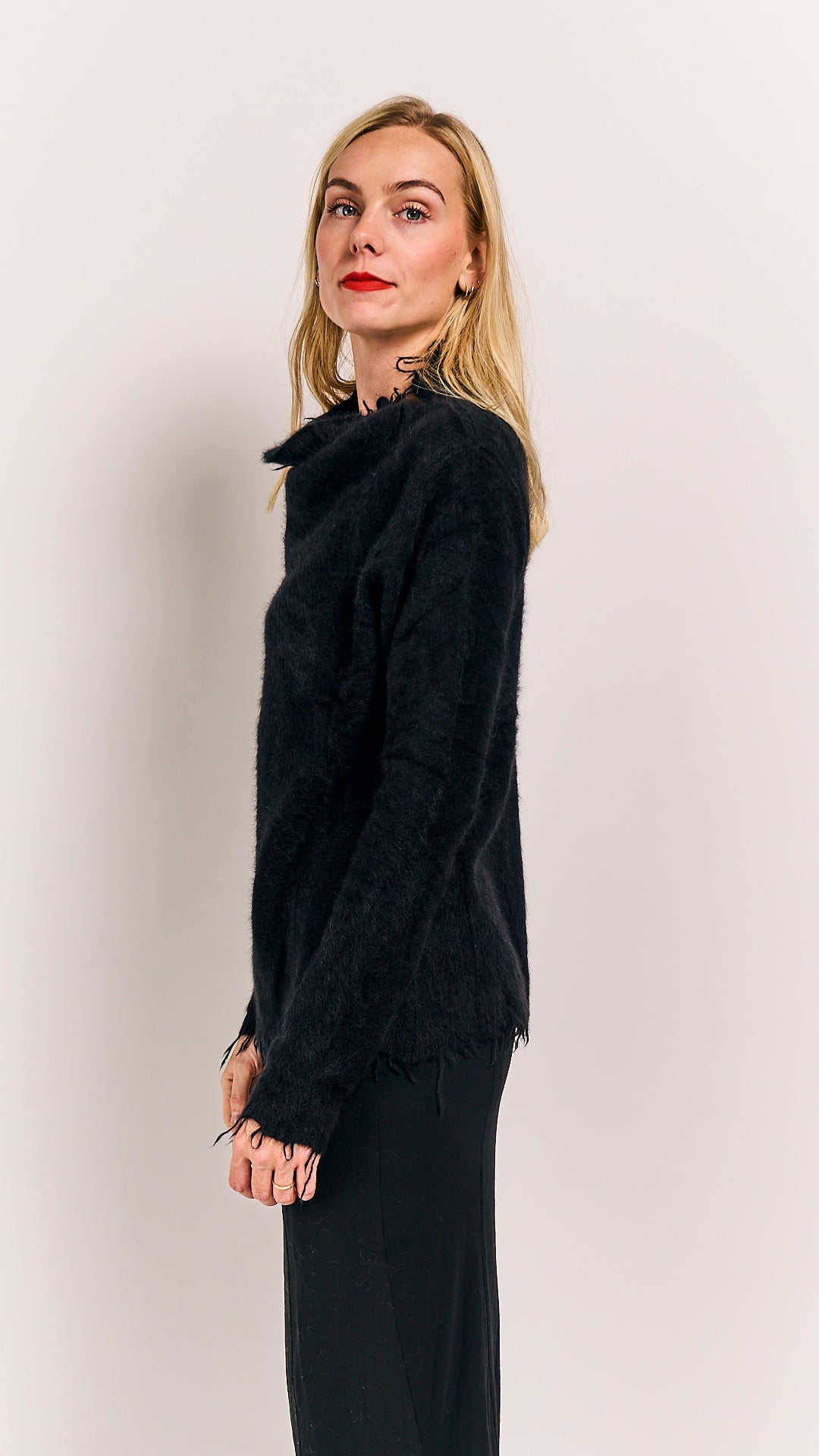 Rundholz DIP Fox Pullover Black