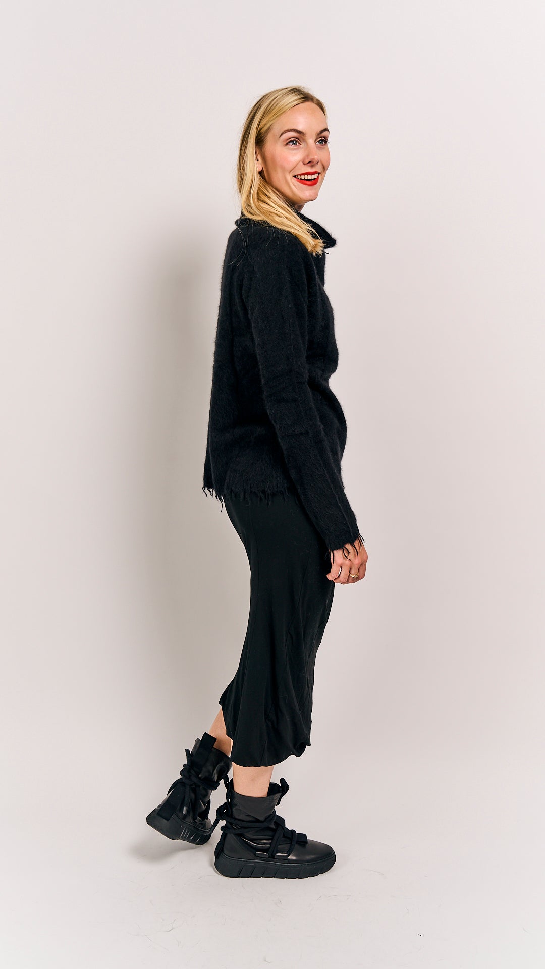 Rundholz DIP Fox Pullover Black