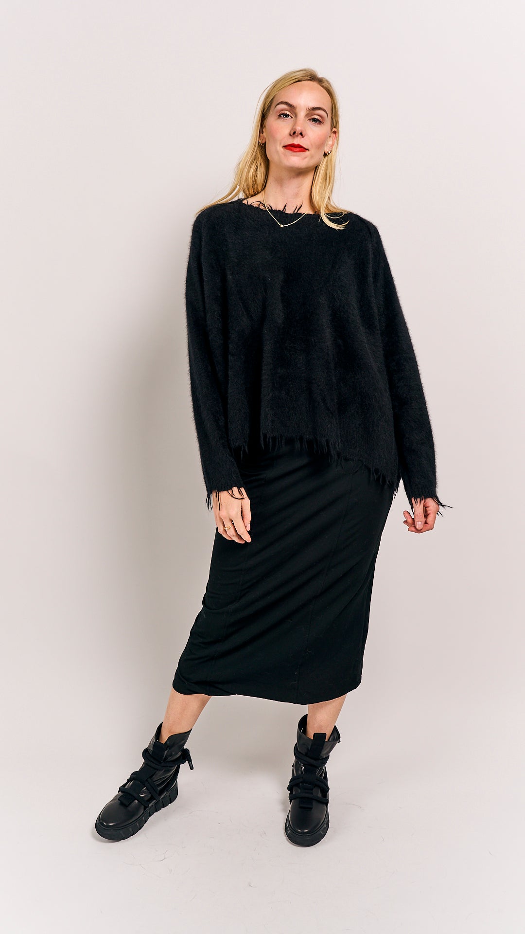 Rundholz DIP Fox Pullover Black