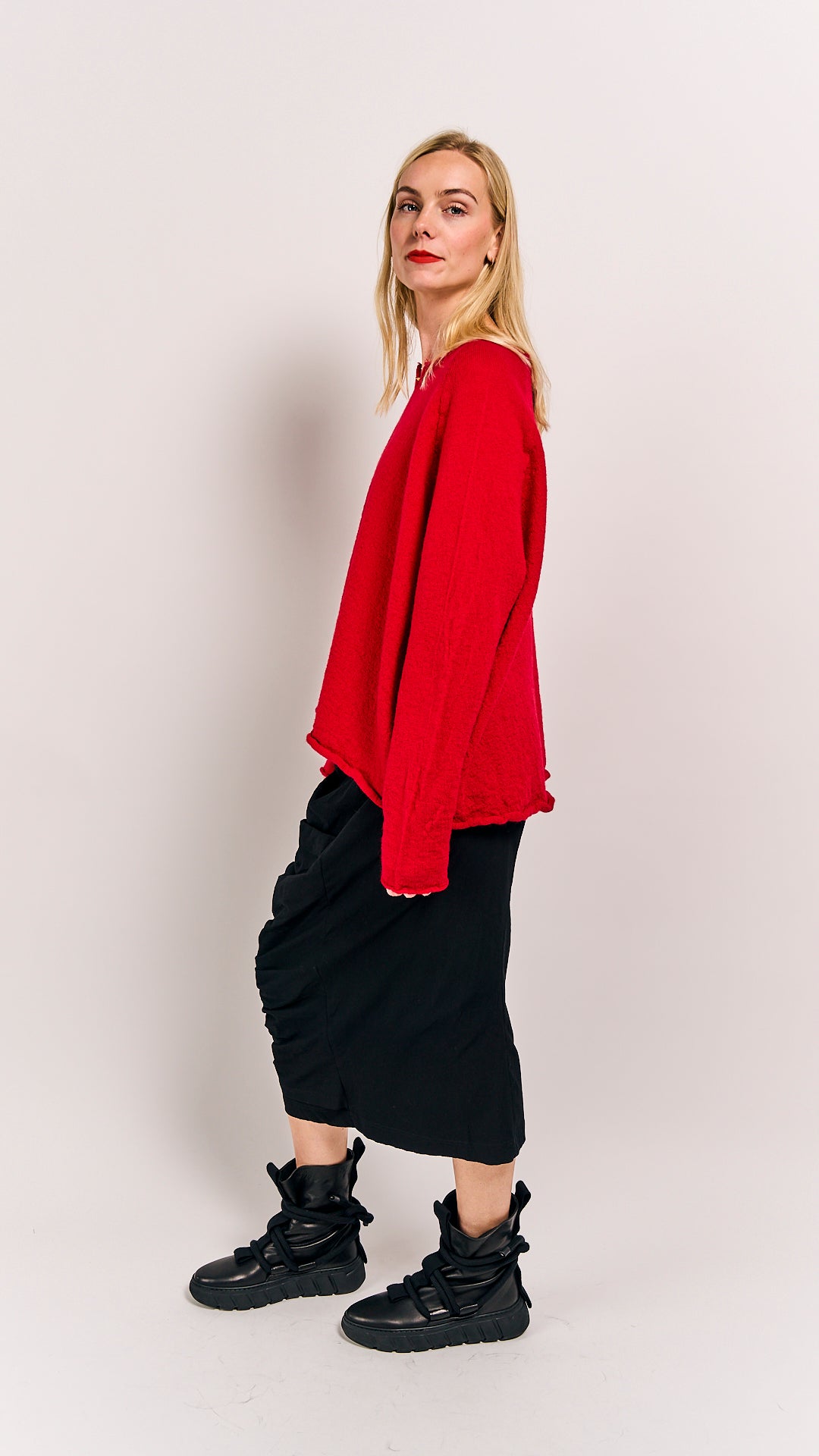 Rundholz Black Label Pullover Rose