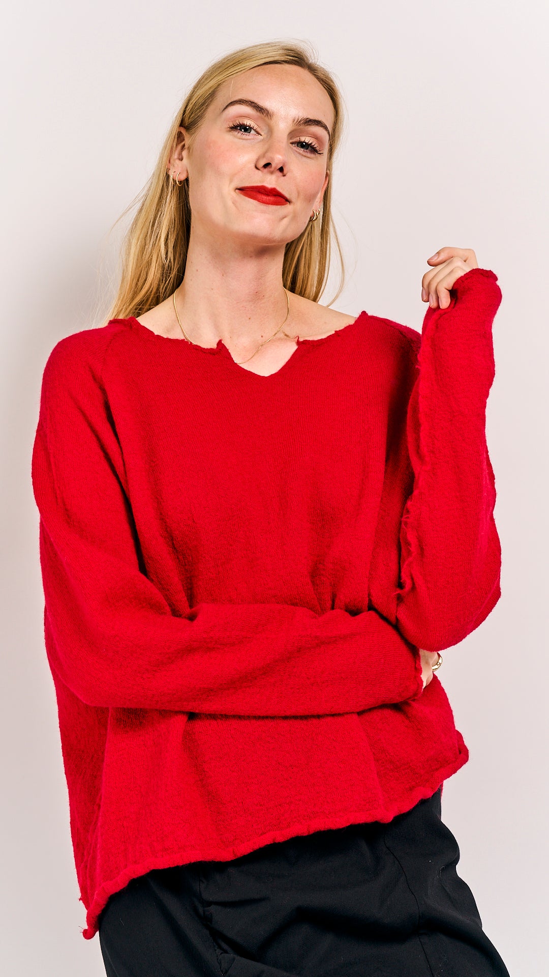 Rundholz Black Label Pullover Rose
