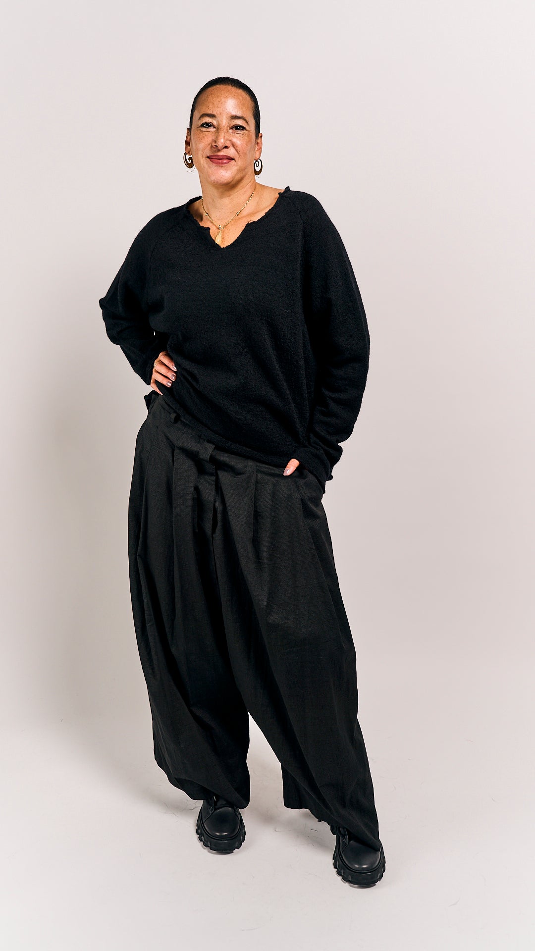 Rundholz Black Label Pullover Black
