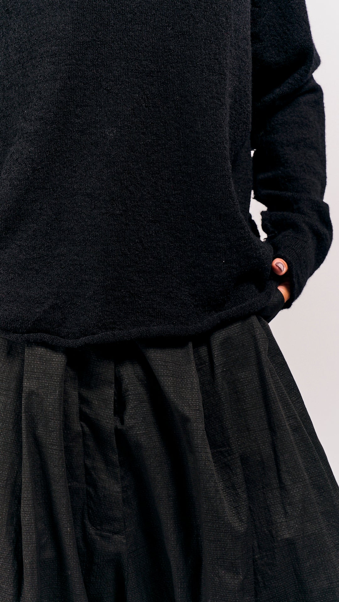 Rundholz Black Label Pullover Black