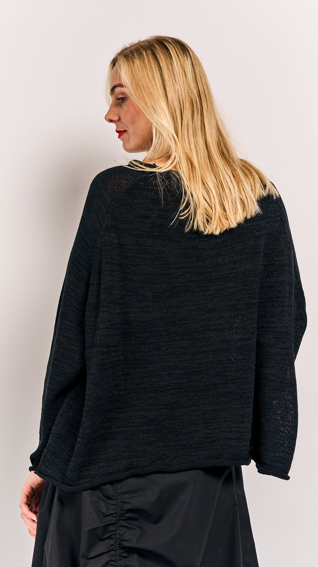 Rundholz Black Label Pullover Black Blackflock