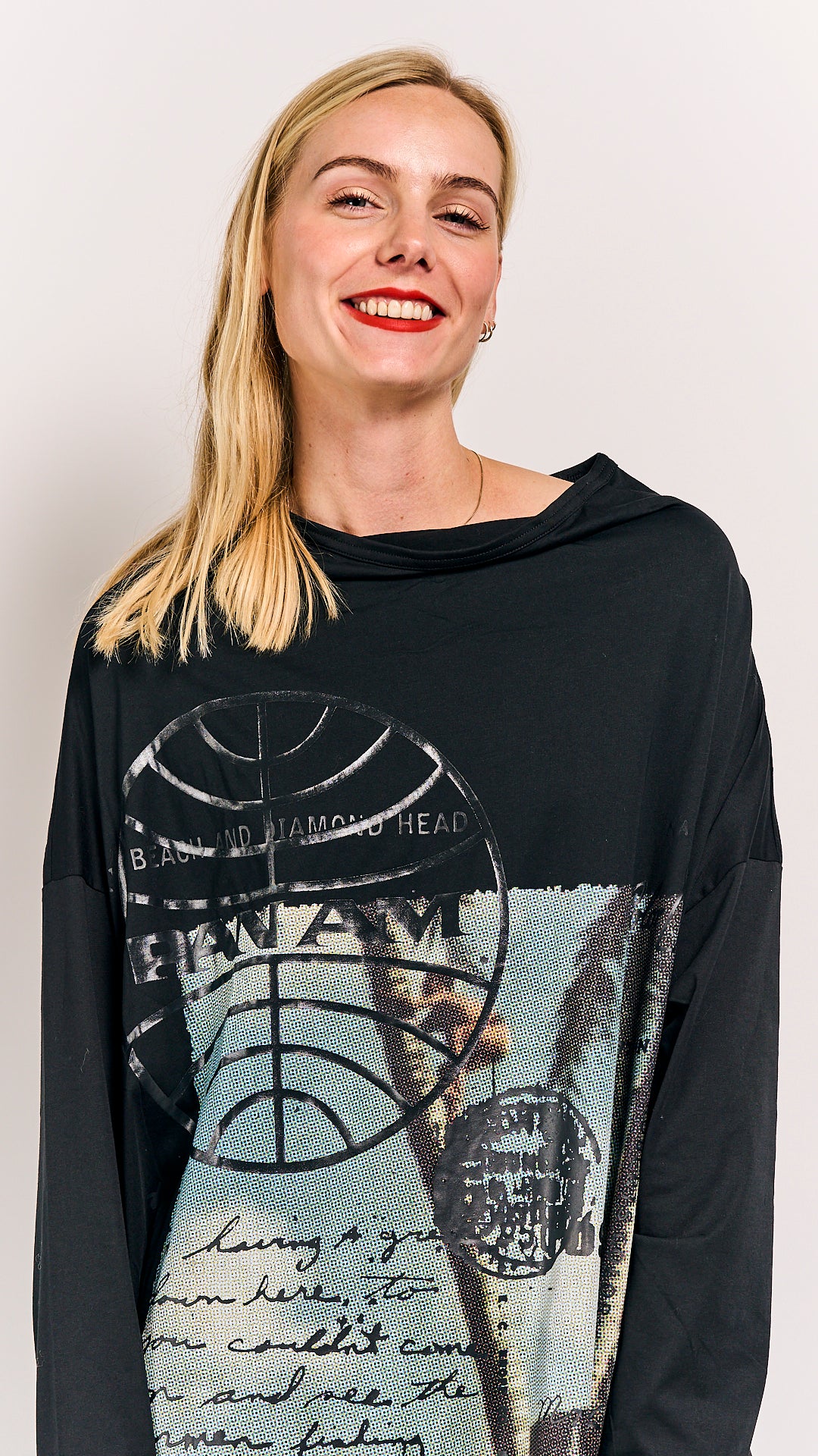 Rundholz DIP Dress Waikiki Black Print