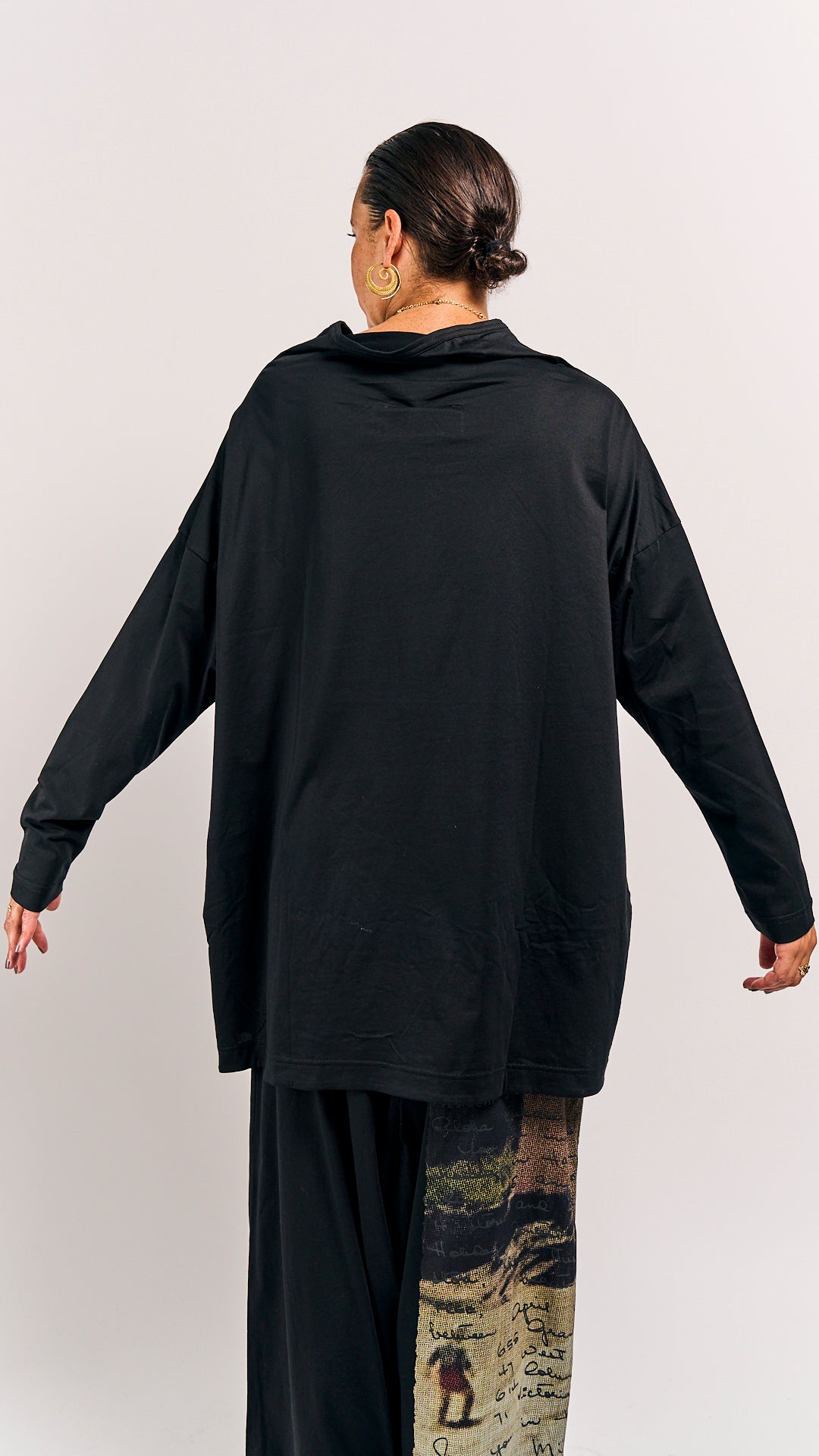 Rundholz DIP Shirt Waikiki Black Print