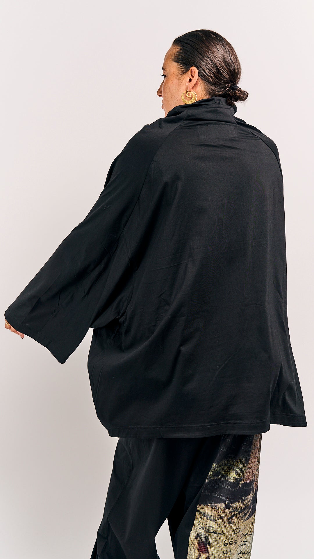 Rundholz DIP Shirt Waikiki Black Print