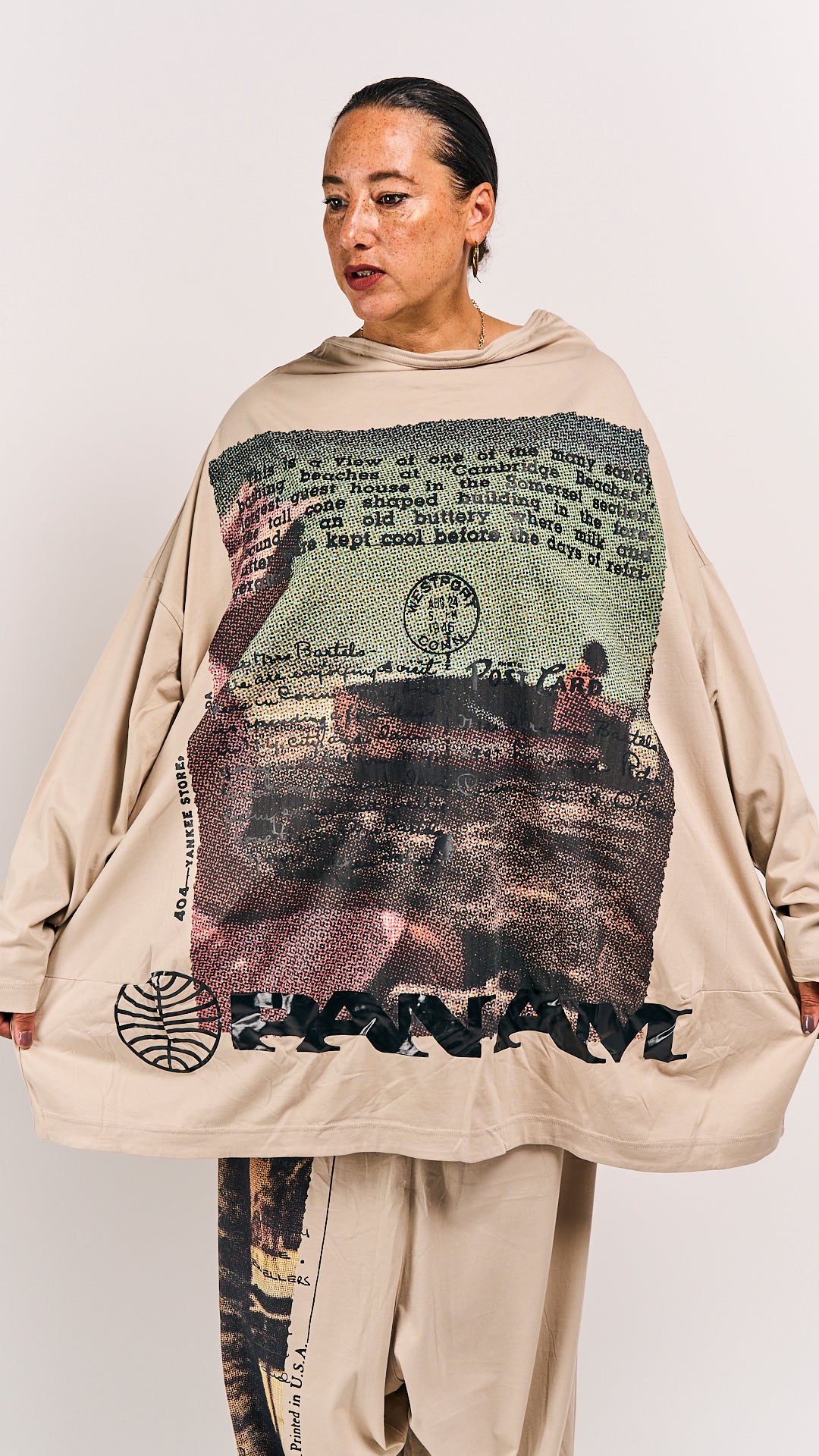 Rundholz DIP Shirt Waikiki Sand Print