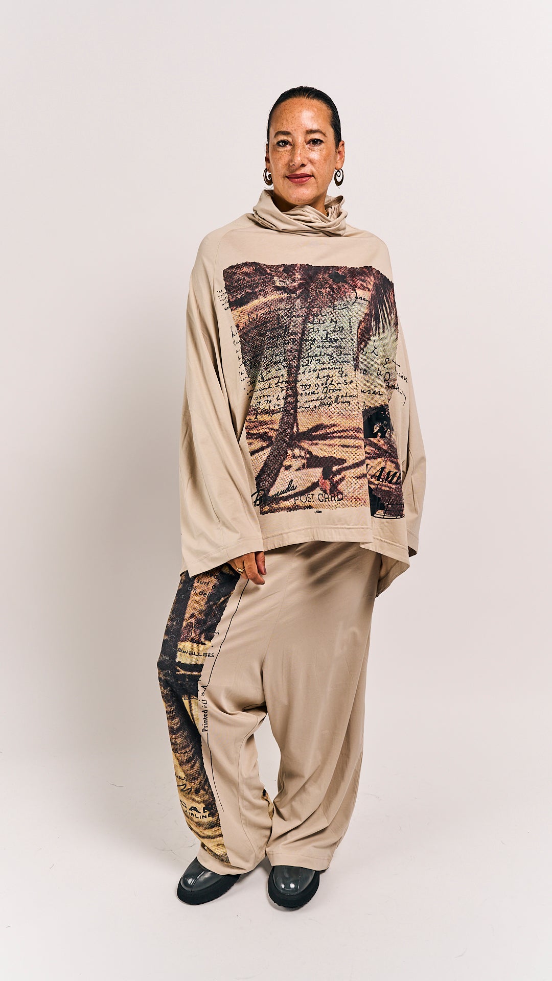 Rundholz DIP Shirt Waikiki Sand Print