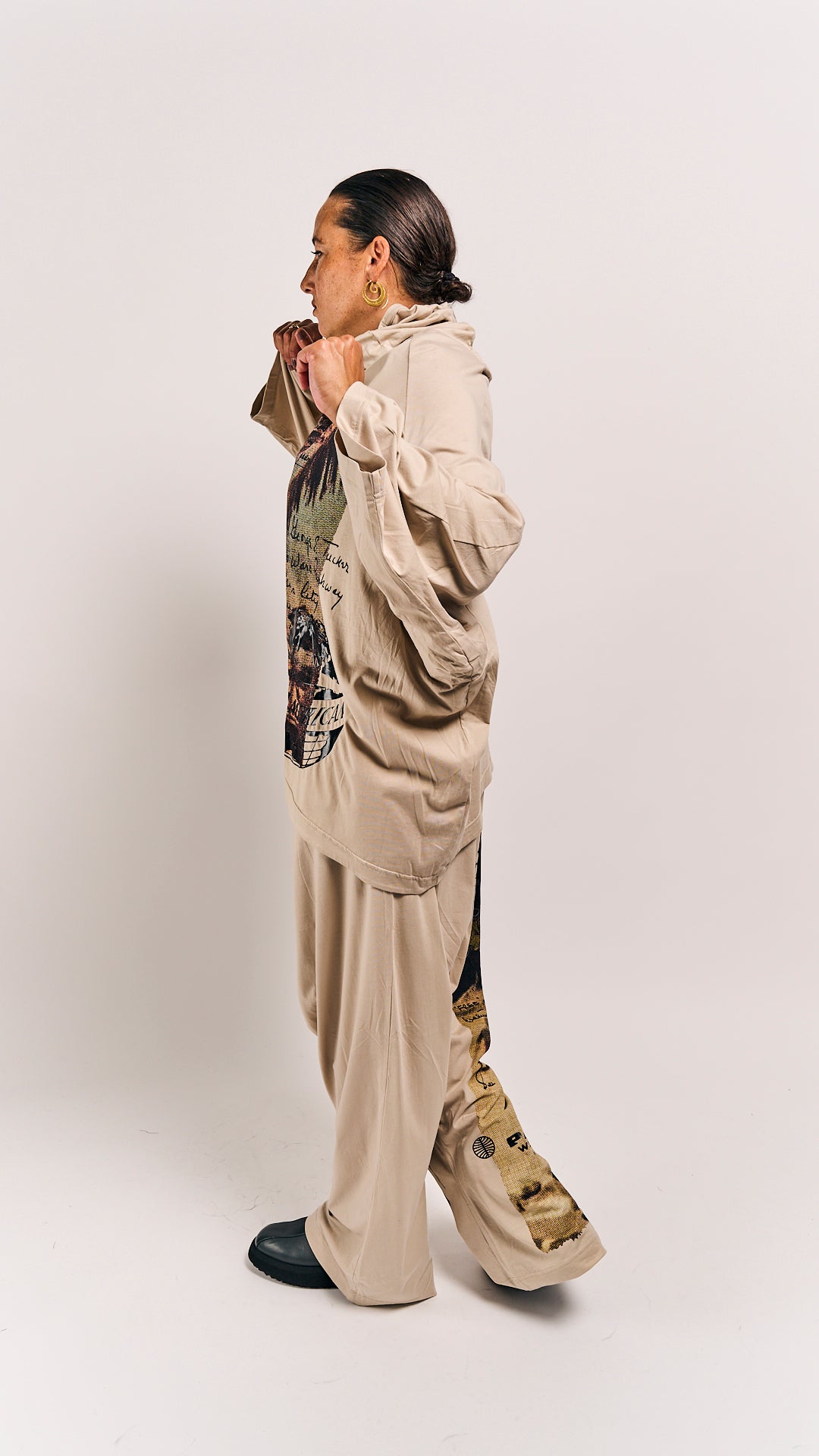 Rundholz DIP Shirt Waikiki Sand Print