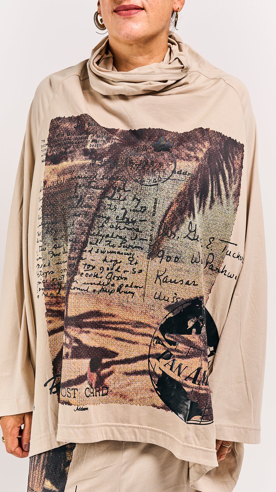Rundholz DIP Shirt Waikiki Sand Print