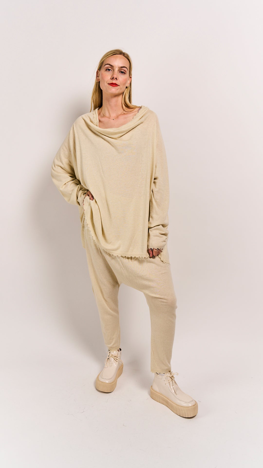 Rundholz Mainline Pullover Bone