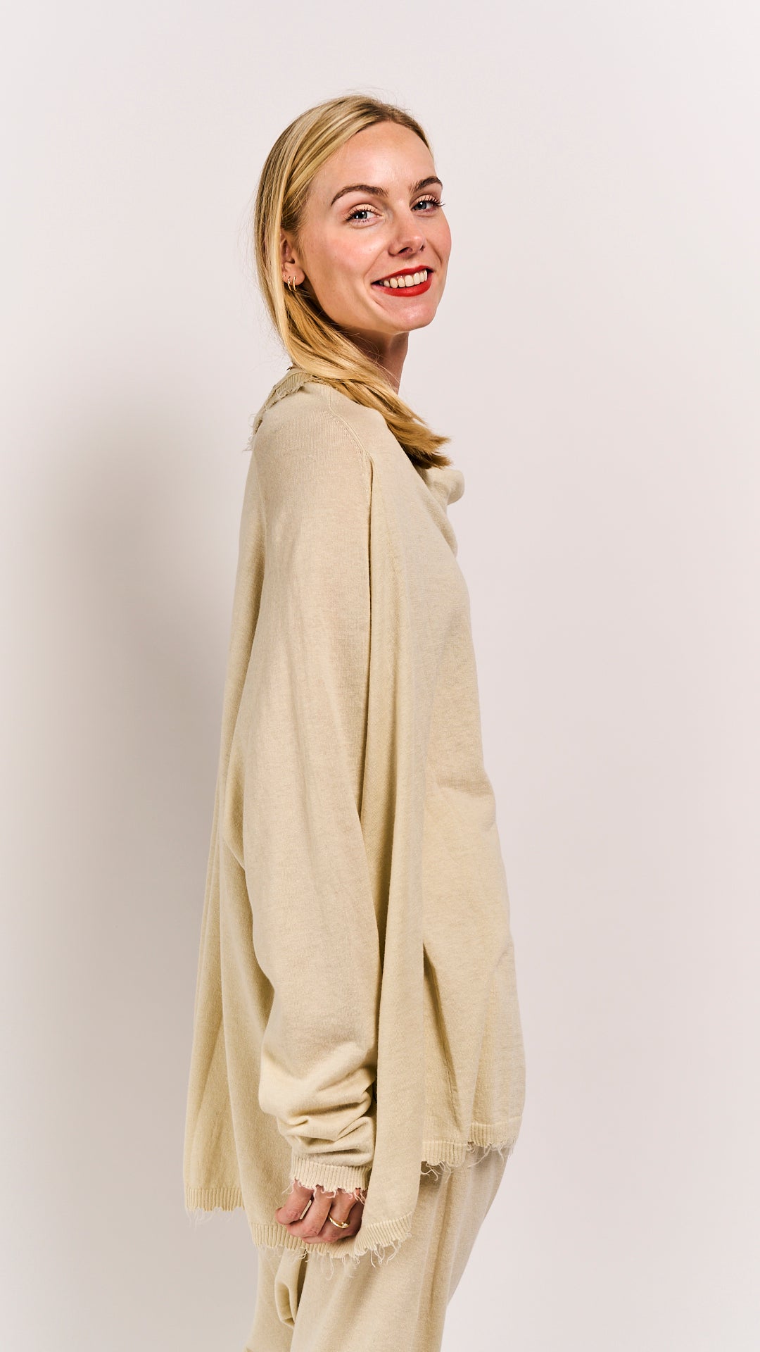 Rundholz Mainline Pullover Bone