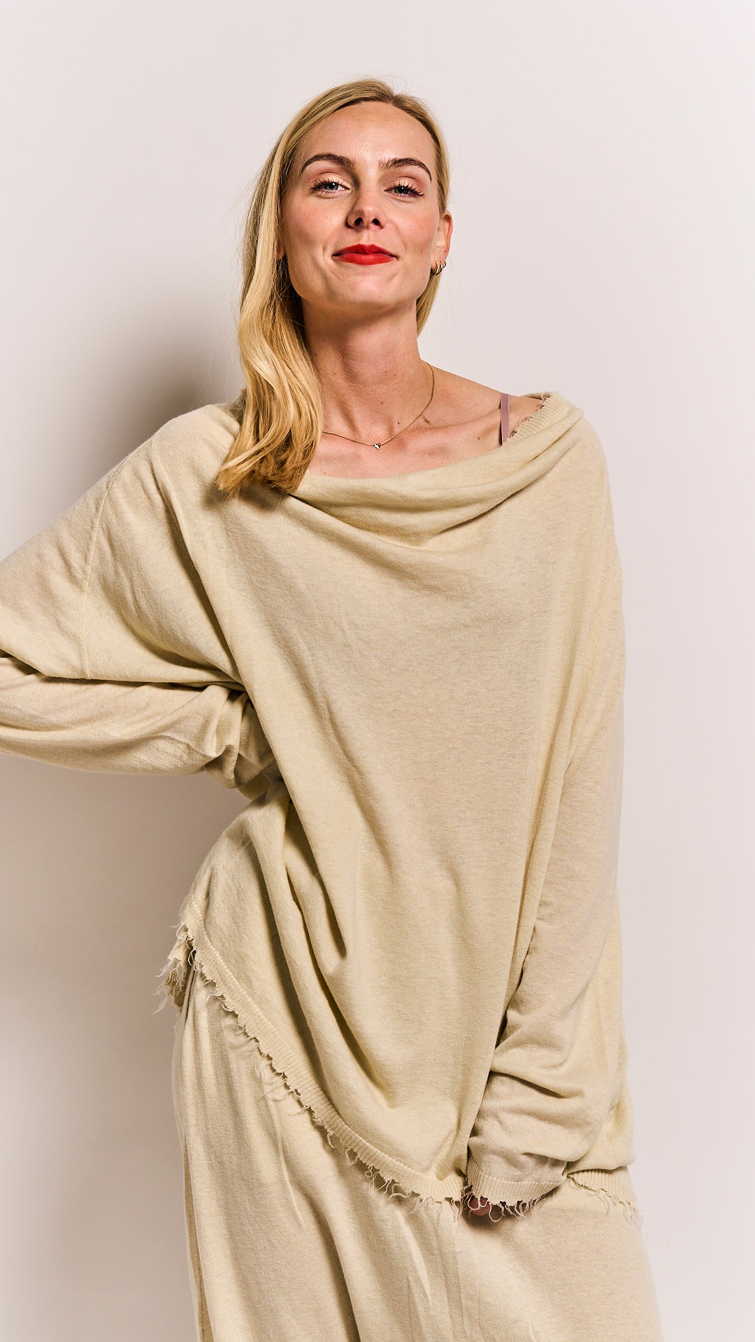 Rundholz Mainline Pullover Bone