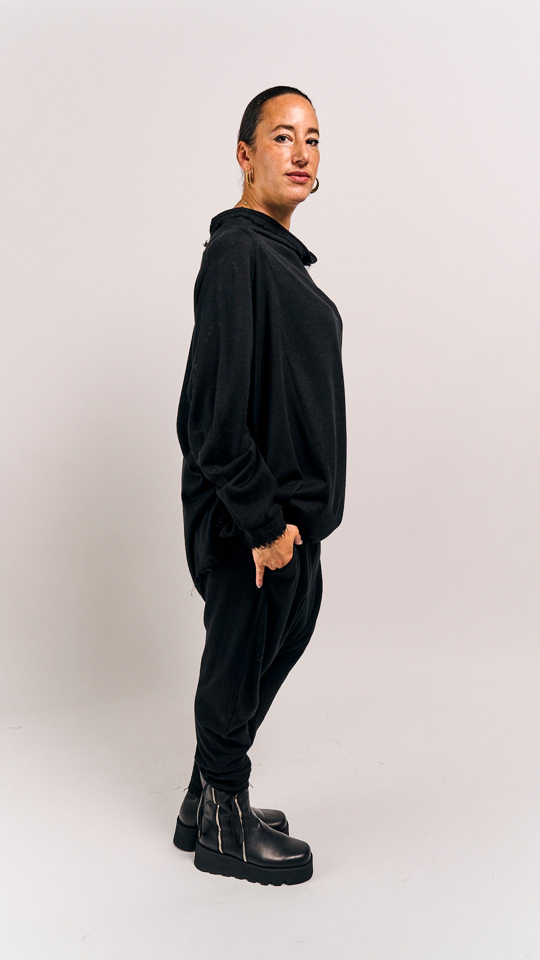 Rundholz Mainline Pullover Black