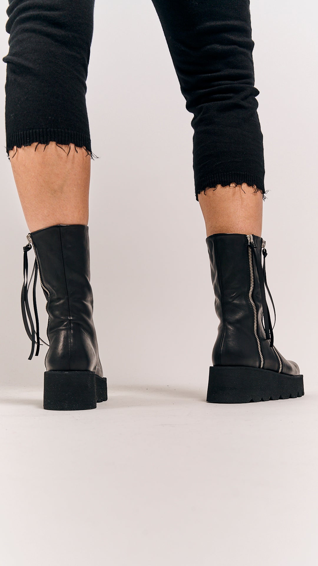 Puro Shoes Double Great Black