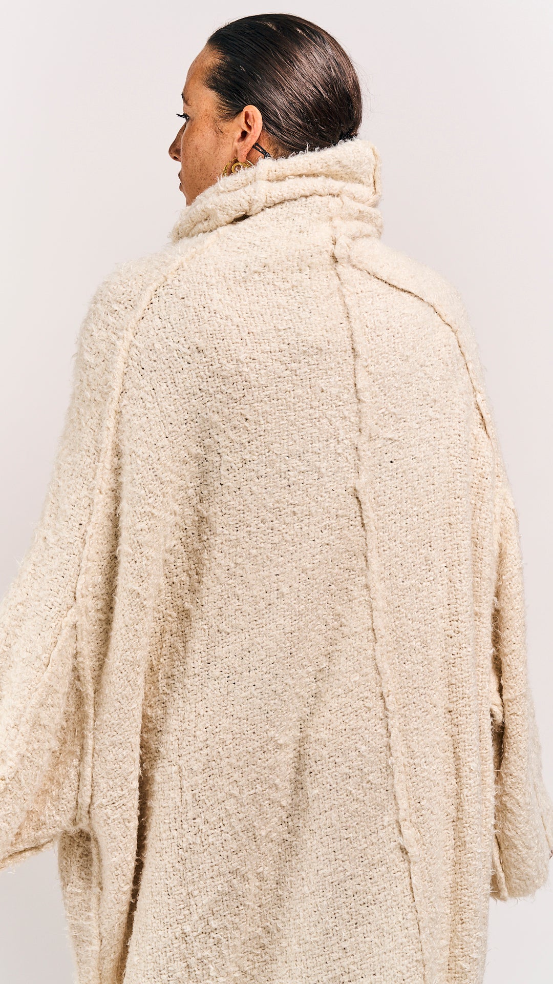 Rundholz Mainline Silk Dress Bone