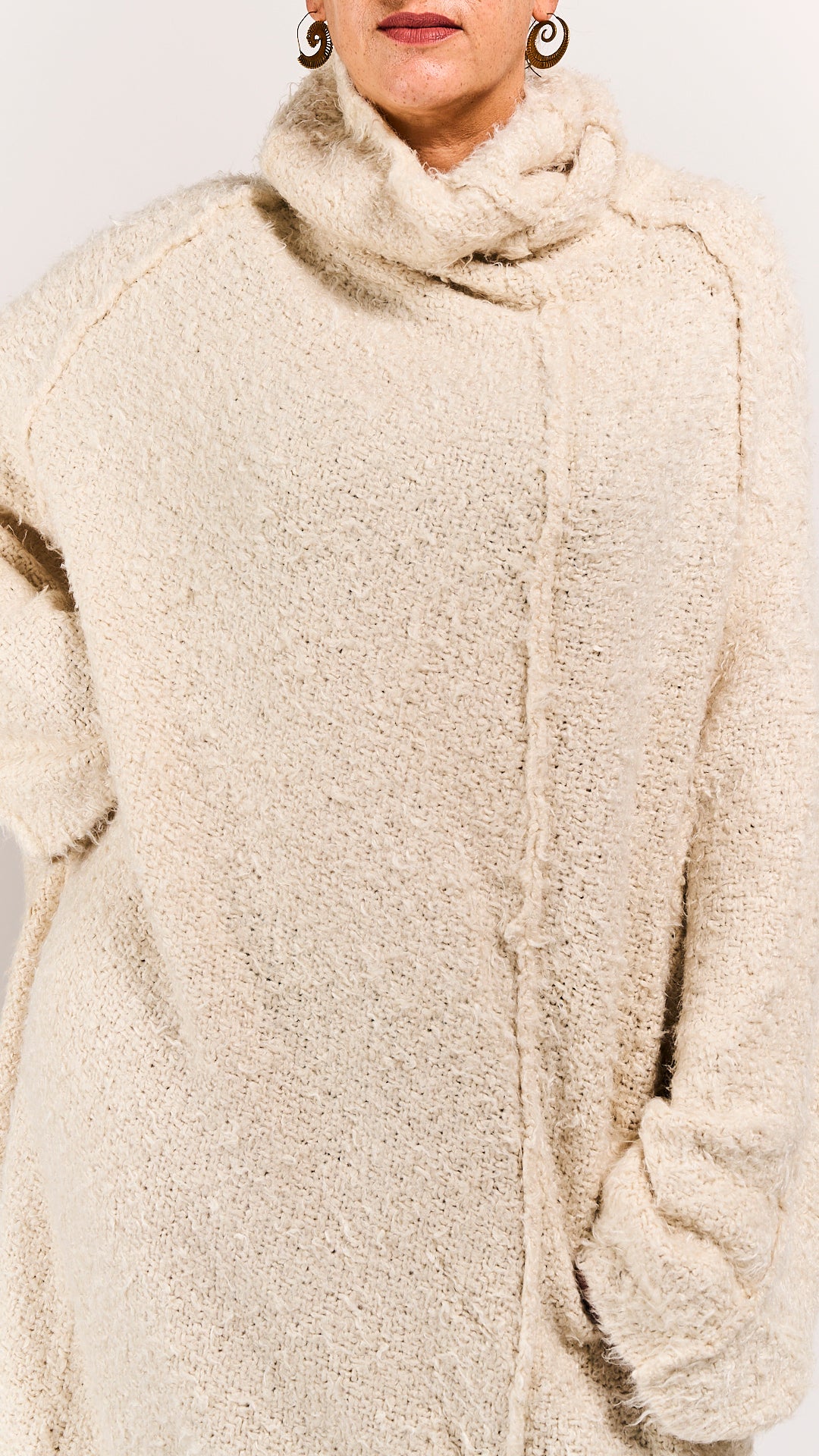 Rundholz Mainline Silk Dress Bone