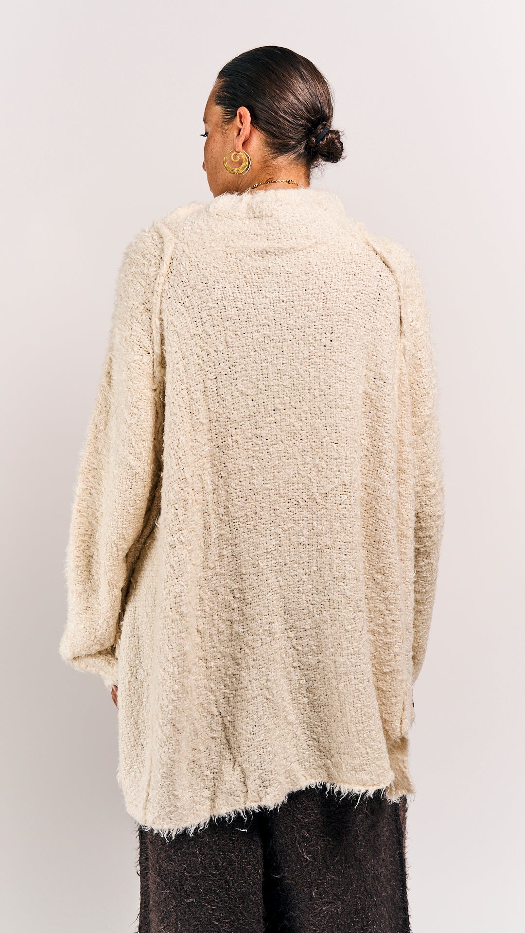 Rundholz Mainline Silk Pullover Bone