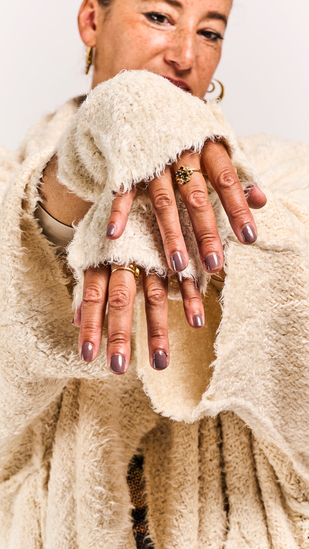 Rundholz Mainline Silk Gloves Bone
