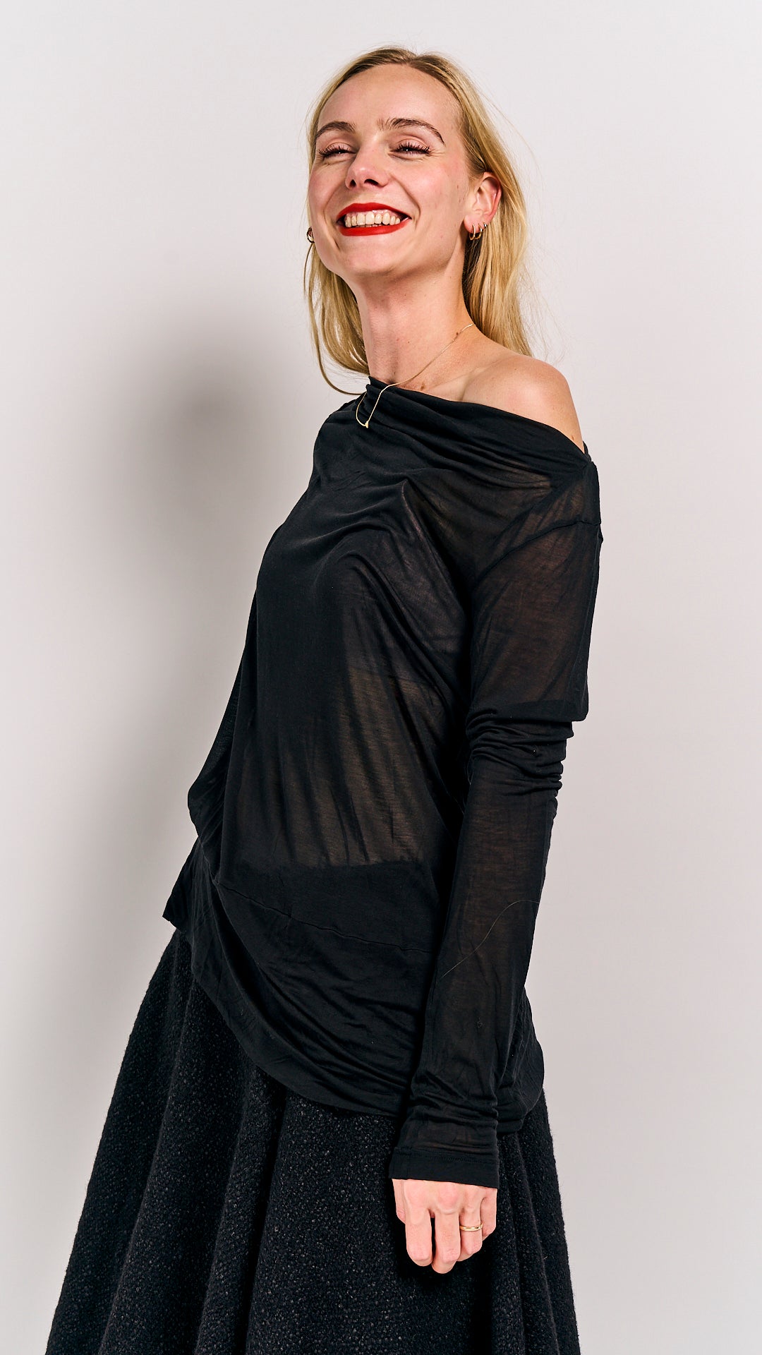 Rundholz DIP Shirt Black