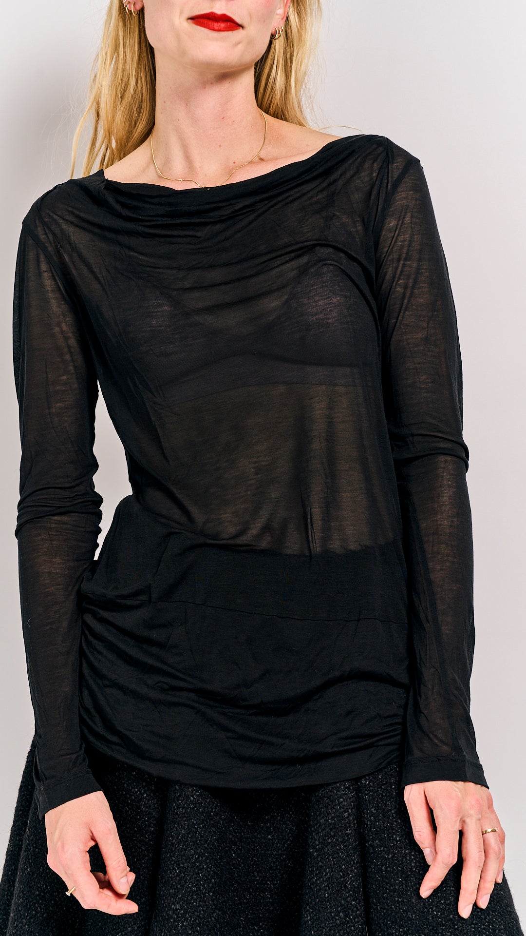 Rundholz DIP Shirt Black