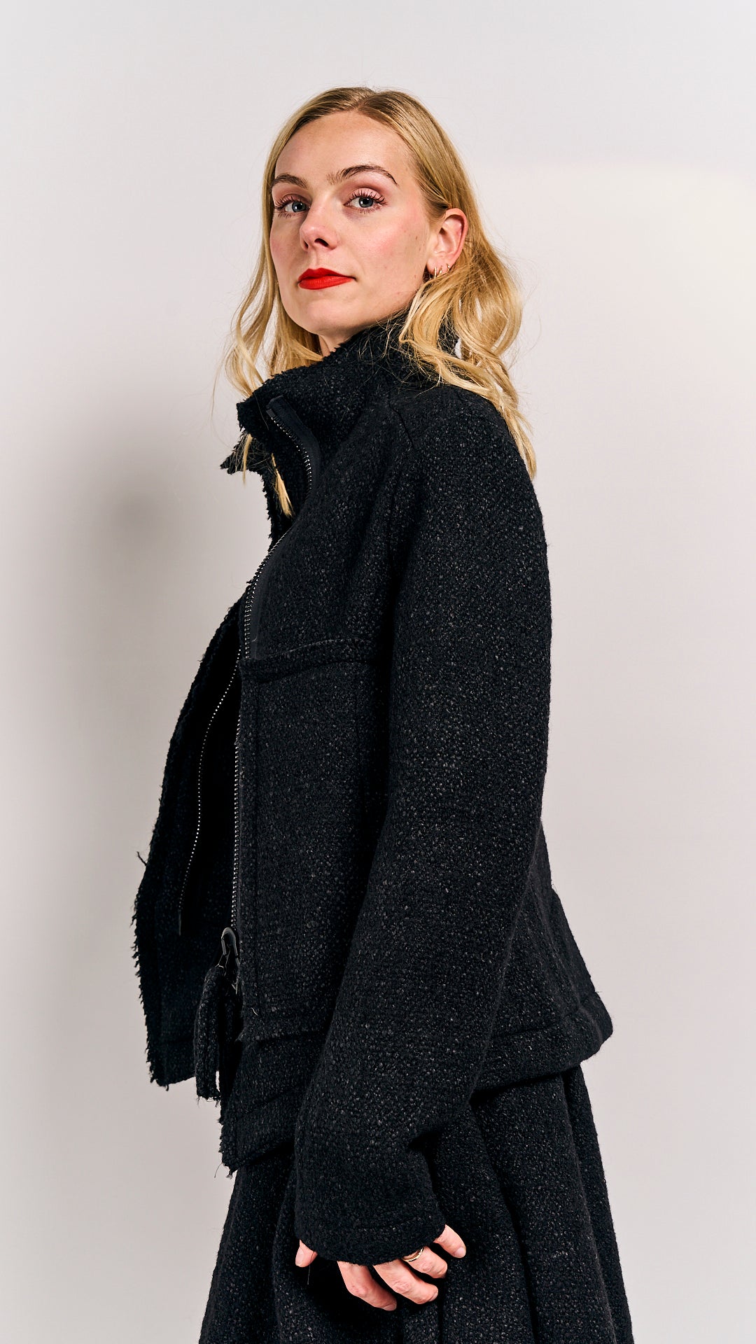 Rundholz Mainline Jacket Black Melange