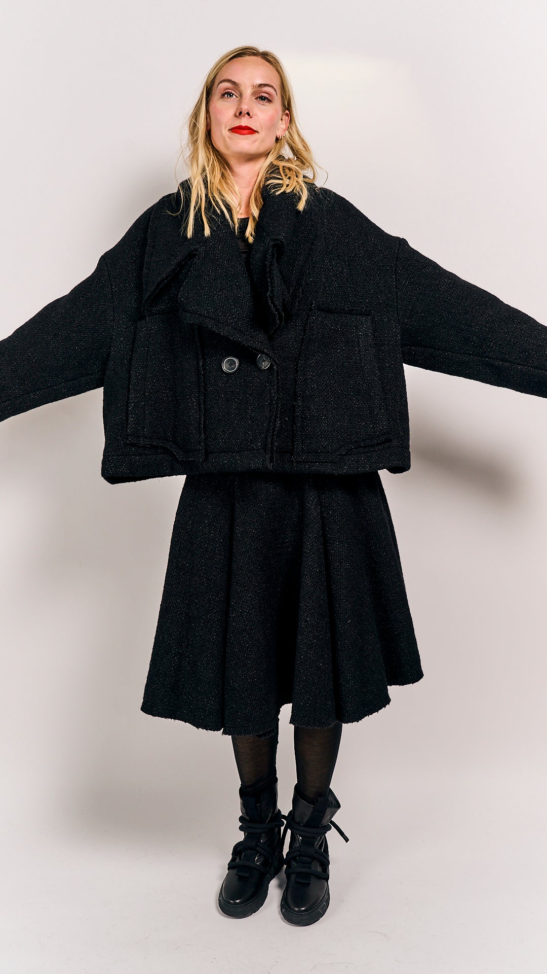 Rundholz Mainline Jacket Black Melange