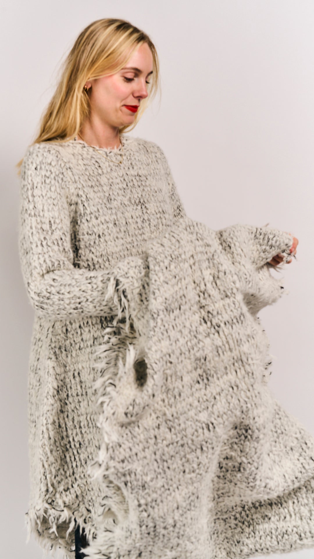 Rundholz Mainline Shawl LT Bone Melange