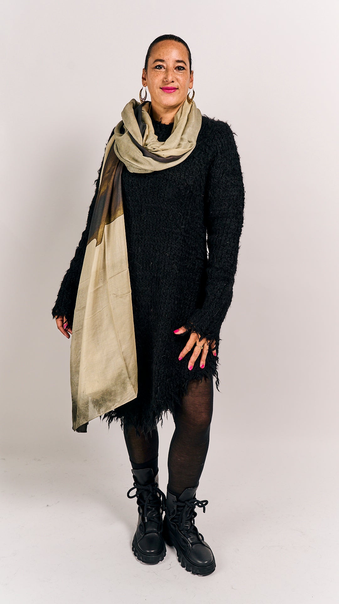 Rundholz Mainline Shawl Bone Turf Print