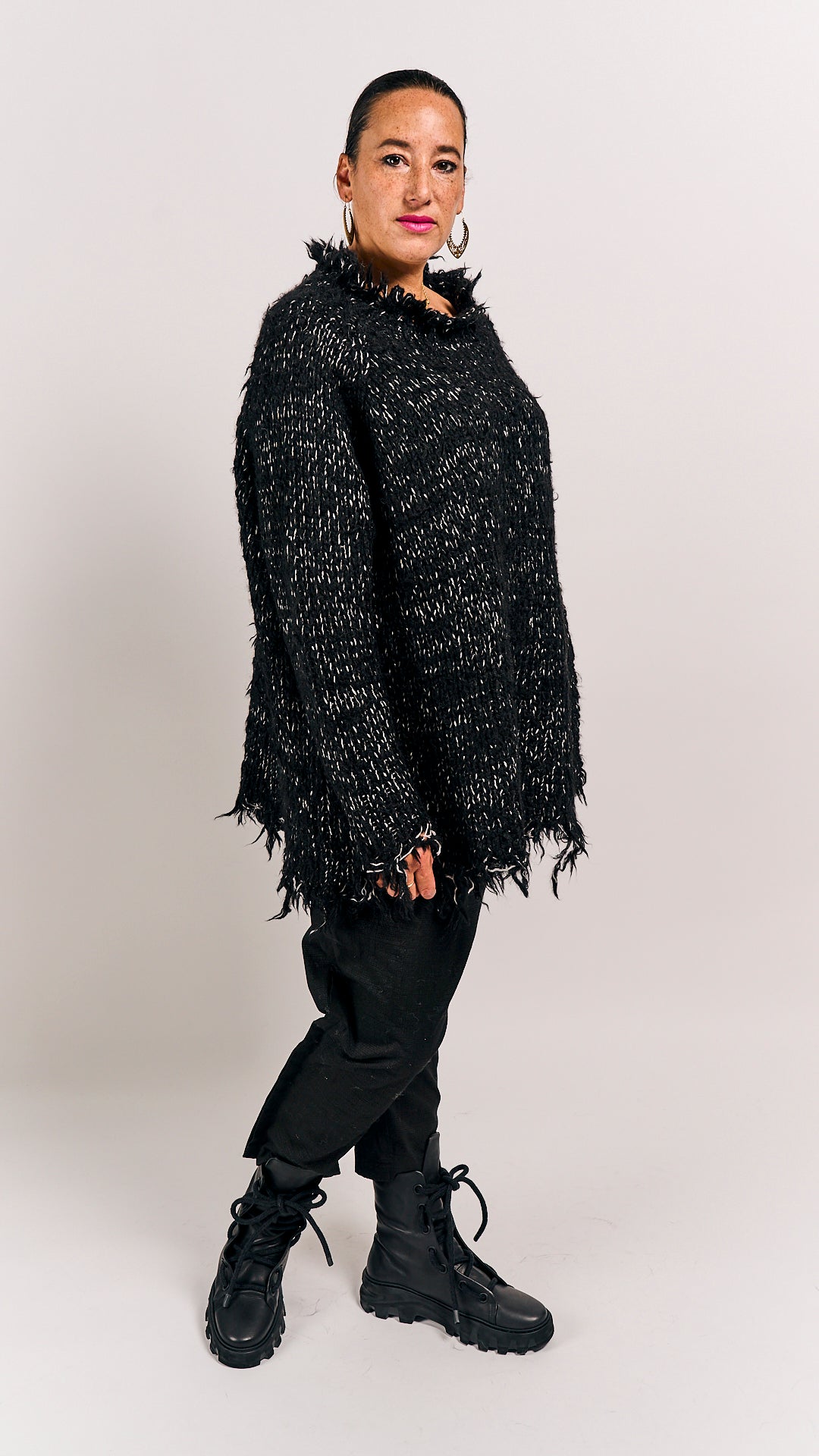 Rundholz Mainline Pullover Bone Melange