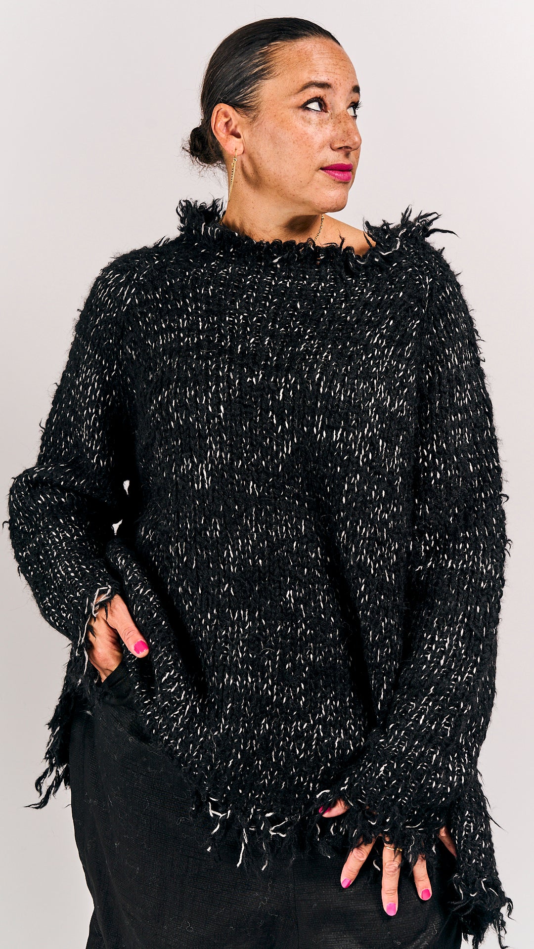 Rundholz Mainline Pullover Bone Melange