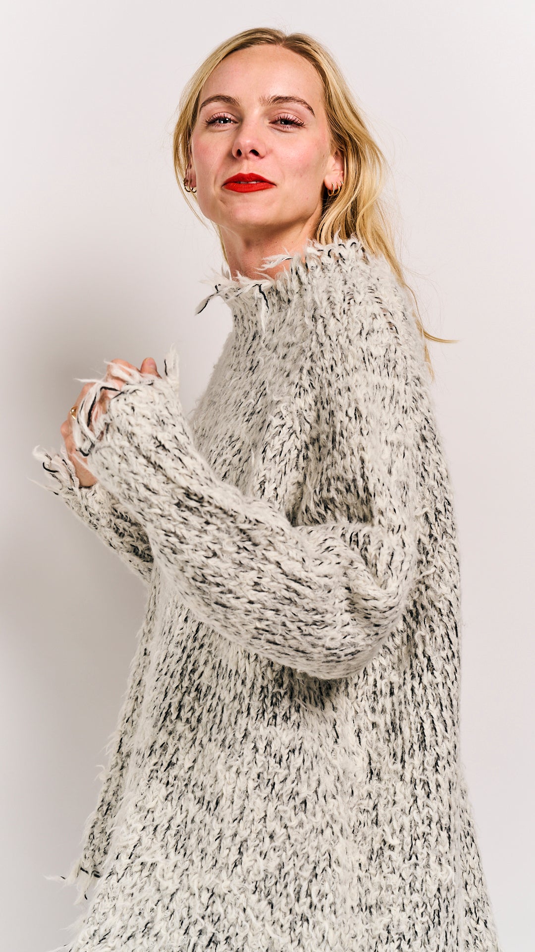 Rundholz Mainline Pullover LT Bone Melange